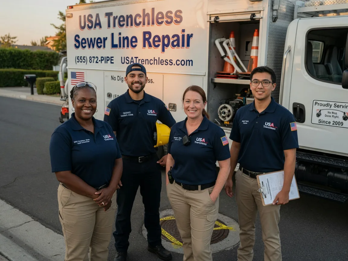 Sewer Line Repair company in Groves, TX